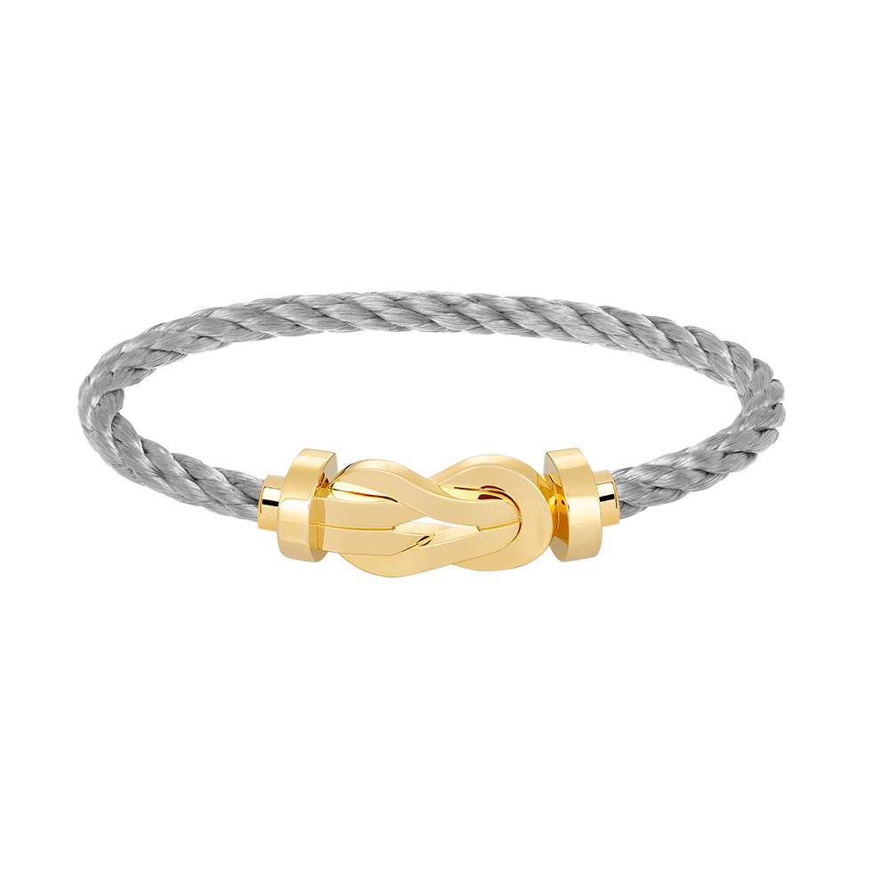 [Riva Jewelry]LARGE 8-FIGURE BUCKLE BRACELET - GOLD