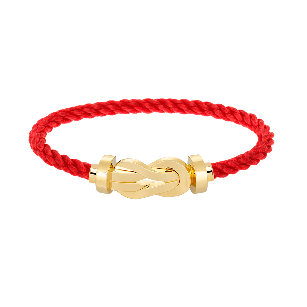 [Riva Jewelry]LARGE 8-FIGURE BUCKLE BRACELET - GOLD