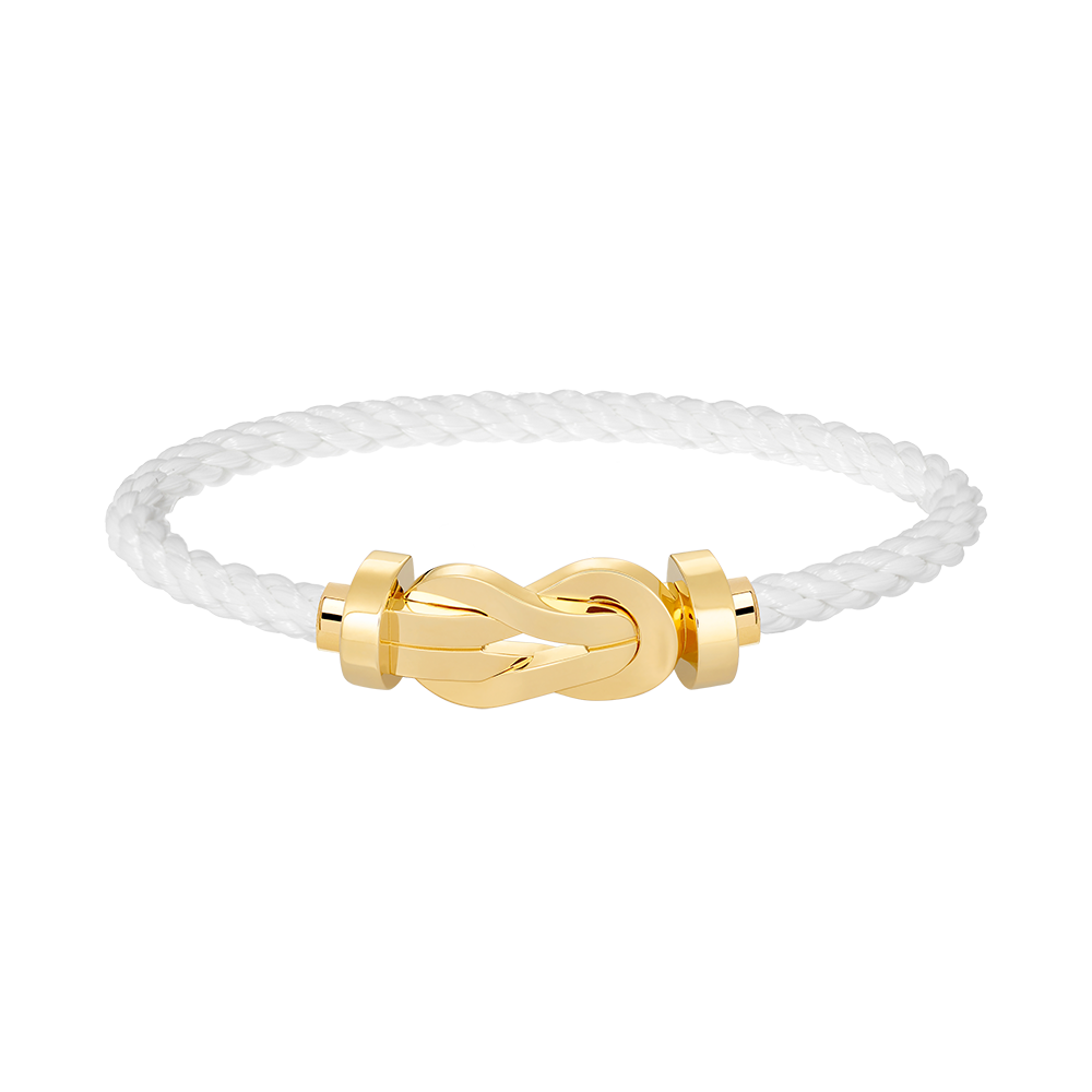 [Riva Jewelry]LARGE 8-FIGURE BUCKLE BRACELET - GOLD