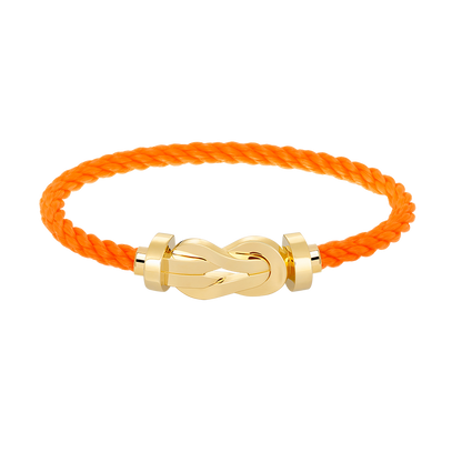 [Riva Jewelry]LARGE 8-FIGURE BUCKLE BRACELET - GOLD