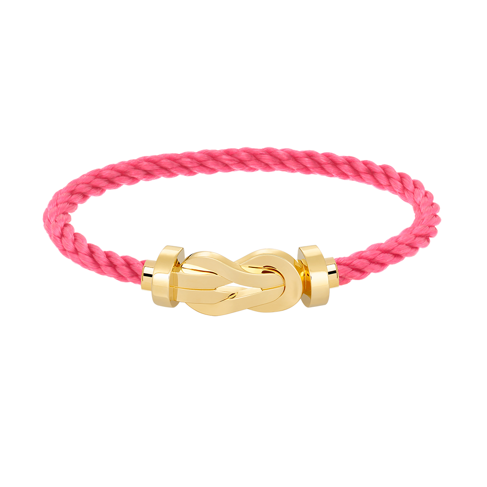 [Riva Jewelry]LARGE 8-FIGURE BUCKLE BRACELET - GOLD