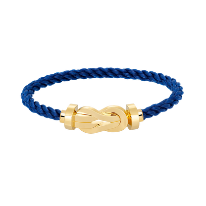 [Riva Jewelry]LARGE 8-FIGURE BUCKLE BRACELET - GOLD