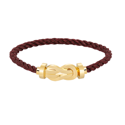[Riva Jewelry]LARGE 8-FIGURE BUCKLE BRACELET - GOLD