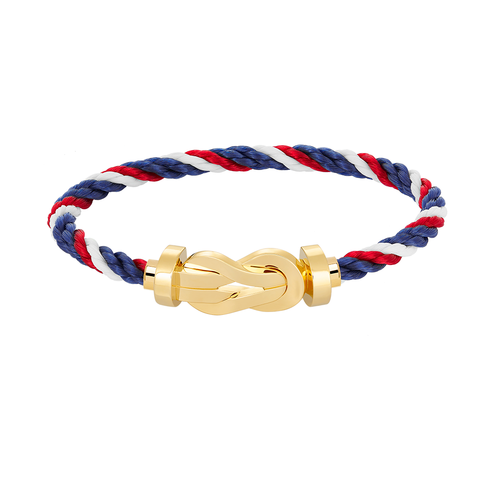 [Riva Jewelry]LARGE 8-FIGURE BUCKLE BRACELET - GOLD