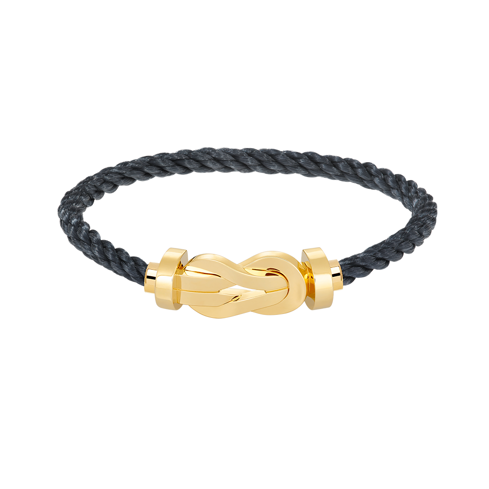 [Riva Jewelry]LARGE 8-FIGURE BUCKLE BRACELET - GOLD
