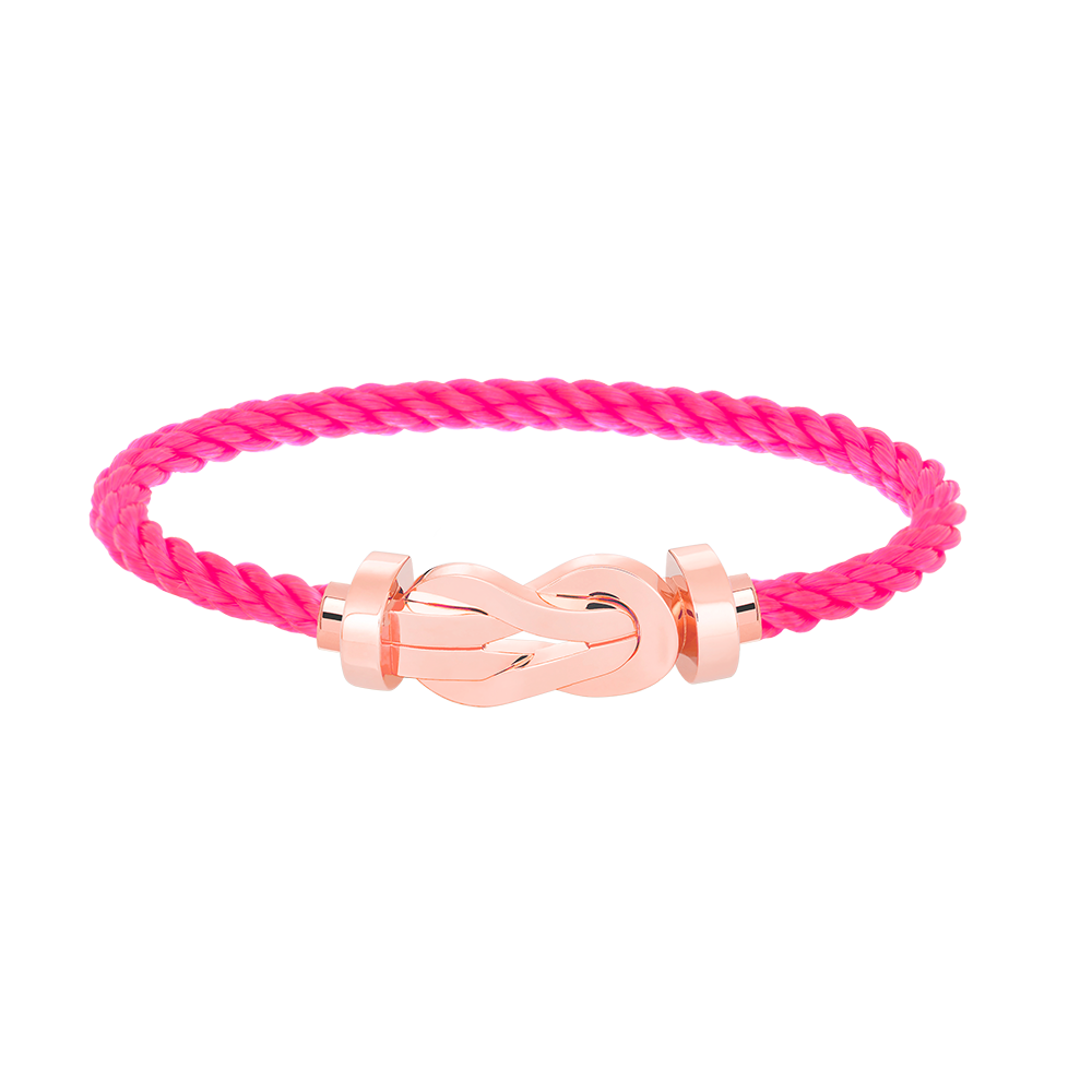 [Riva Jewelry]LARGE 8-FIGURE BUCKLE BRACELET - ROSE GOLD