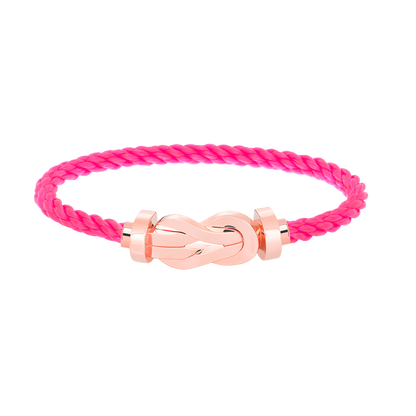 [Riva Jewelry]LARGE 8-FIGURE BUCKLE BRACELET - ROSE GOLD
