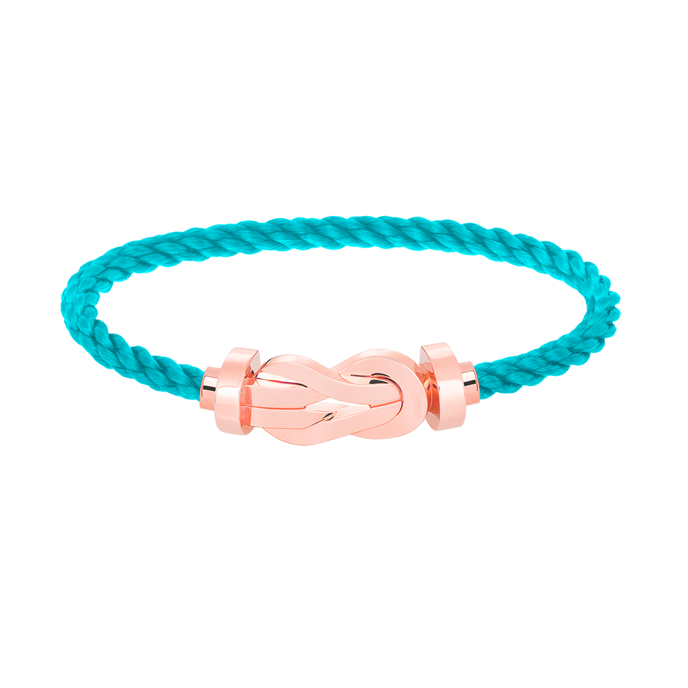 [Riva Jewelry]LARGE 8-FIGURE BUCKLE BRACELET - ROSE GOLD