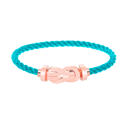 [Riva Jewelry]LARGE 8-FIGURE BUCKLE BRACELET - ROSE GOLD
