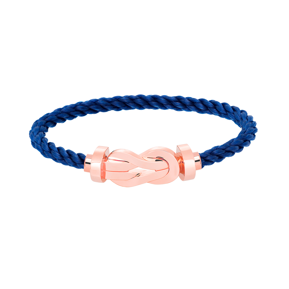 [Riva Jewelry]LARGE 8-FIGURE BUCKLE BRACELET - ROSE GOLD