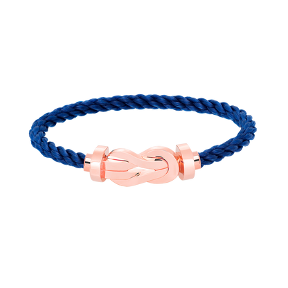 [Riva Jewelry]LARGE 8-FIGURE BUCKLE BRACELET - ROSE GOLD