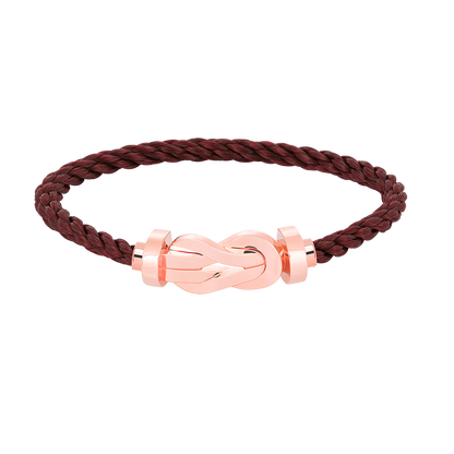 [Riva Jewelry]LARGE 8-FIGURE BUCKLE BRACELET - ROSE GOLD