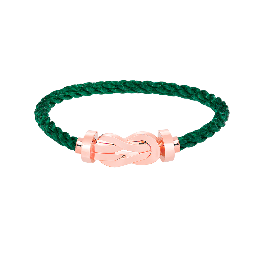 [Riva Jewelry]LARGE 8-FIGURE BUCKLE BRACELET - ROSE GOLD