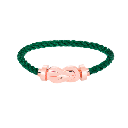 [Riva Jewelry]LARGE 8-FIGURE BUCKLE BRACELET - ROSE GOLD