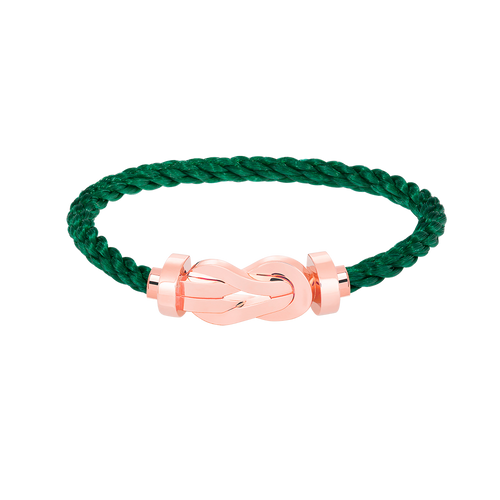 [Riva Jewelry]LARGE 8-FIGURE BUCKLE BRACELET - ROSE GOLD