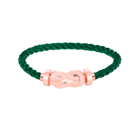 [Riva Jewelry]LARGE 8-FIGURE BUCKLE BRACELET - ROSE GOLD