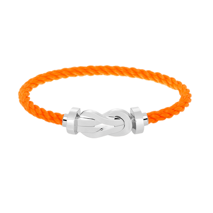 [Riva Jewelry]LARGE 8-FIGURE BUCKLE BRACELET - WHITE GOLD