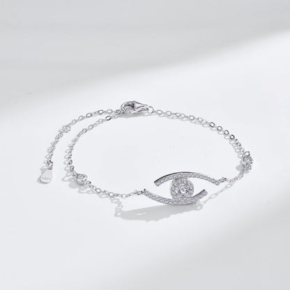 [Riva Jewelry]LUCKY EYE PAVÉ-SET DIAMOND BRACELET