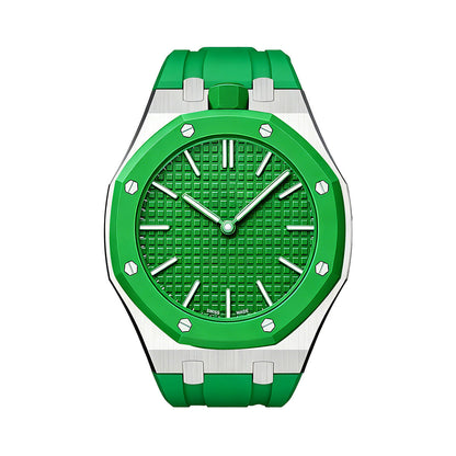 [Riva Jewelry]ROYAL OAK POP EXCLUSIVE STEEL CASE & SILICONE STRAP