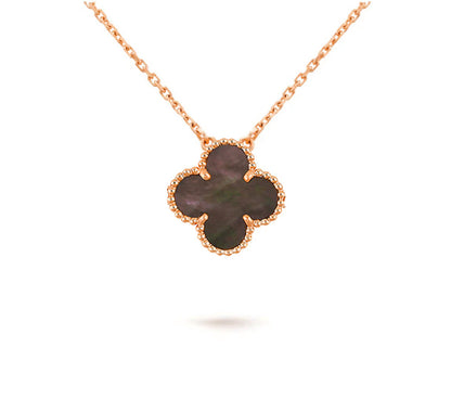 [Riva Jewelry]15MM CLOVER FLOWER PENDANT NECKLACE COLLECTION