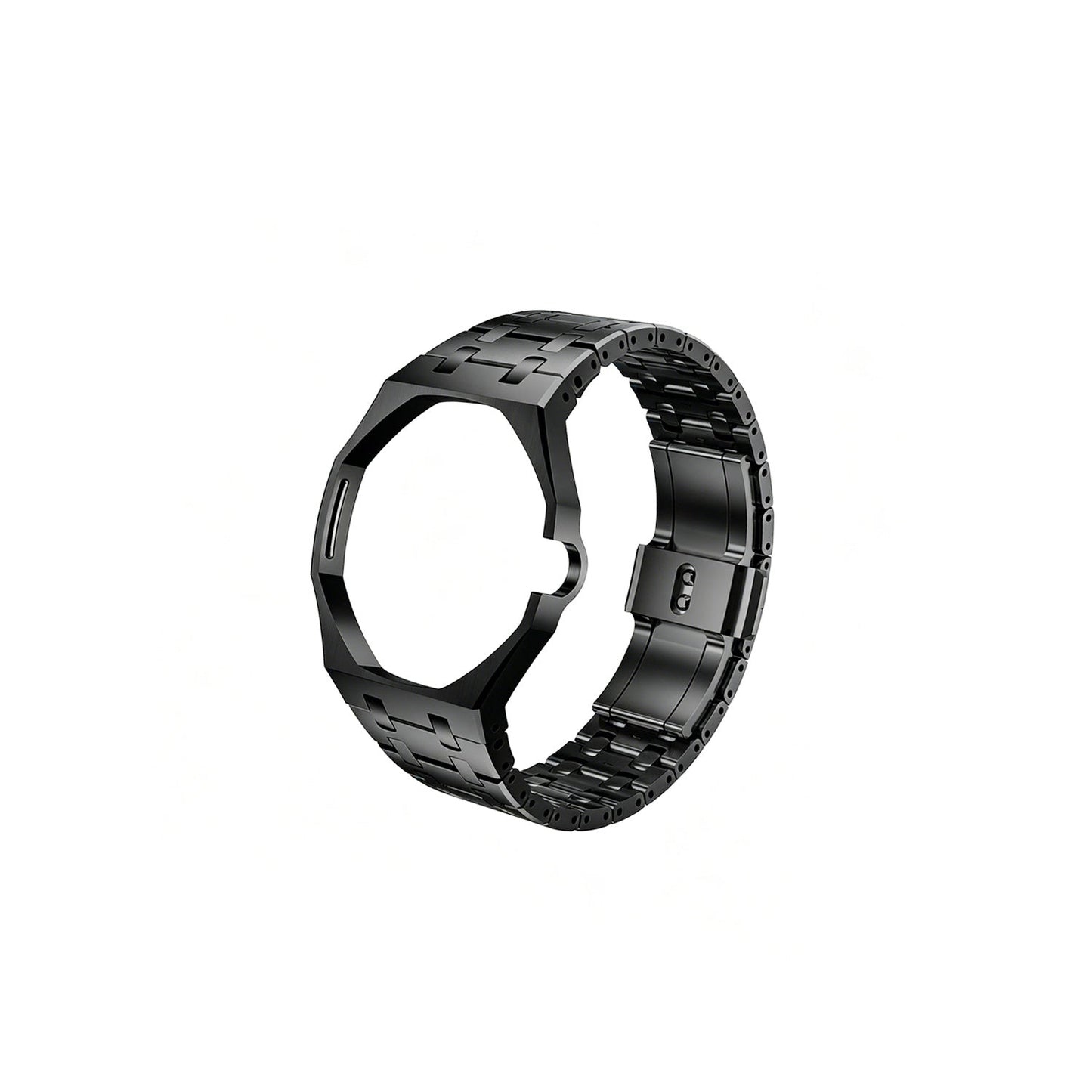 [Riva Jewelry]OAK POP EXCLUSIVE BLACK STEEL STRAP