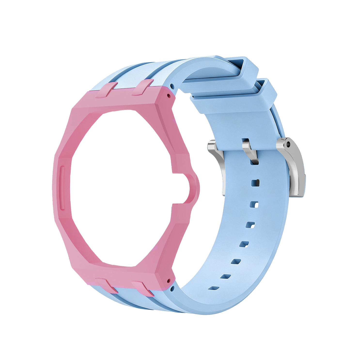 [Riva Jewelry]Royal Oak Pop Exclusive Bioceramic Case & Silicone Strap Mix Color