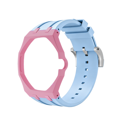 [Riva Jewelry]Royal Oak Pop Exclusive Bioceramic Case & Silicone Strap Mix Color