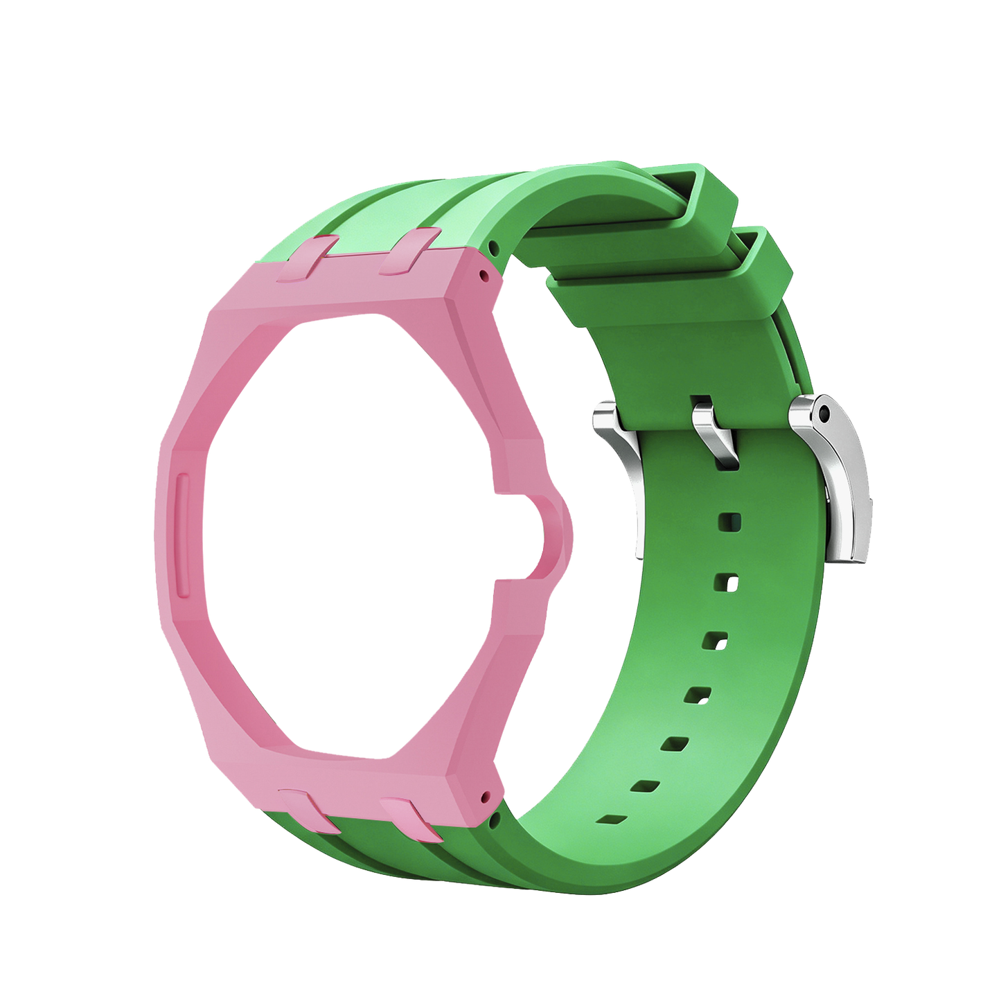 [Riva Jewelry]Royal Oak Pop Exclusive Bioceramic Case & Silicone Strap Mix Color