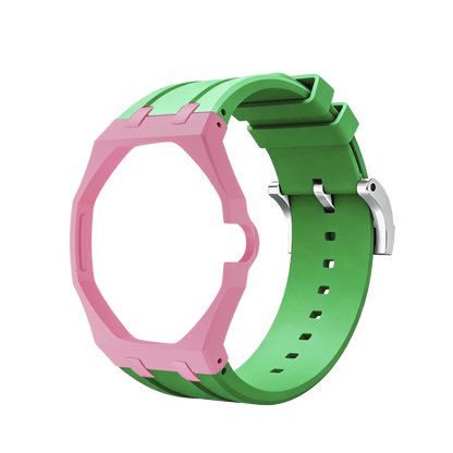 [Riva Jewelry]Royal Oak Pop Exclusive Bioceramic Case & Silicone Strap Mix Color