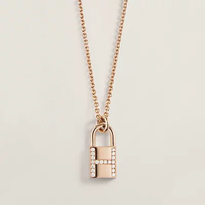 [Riva Jewelry]HM ADVANCED NICHE LOCK HEAD NECKLACE DIAMONDS