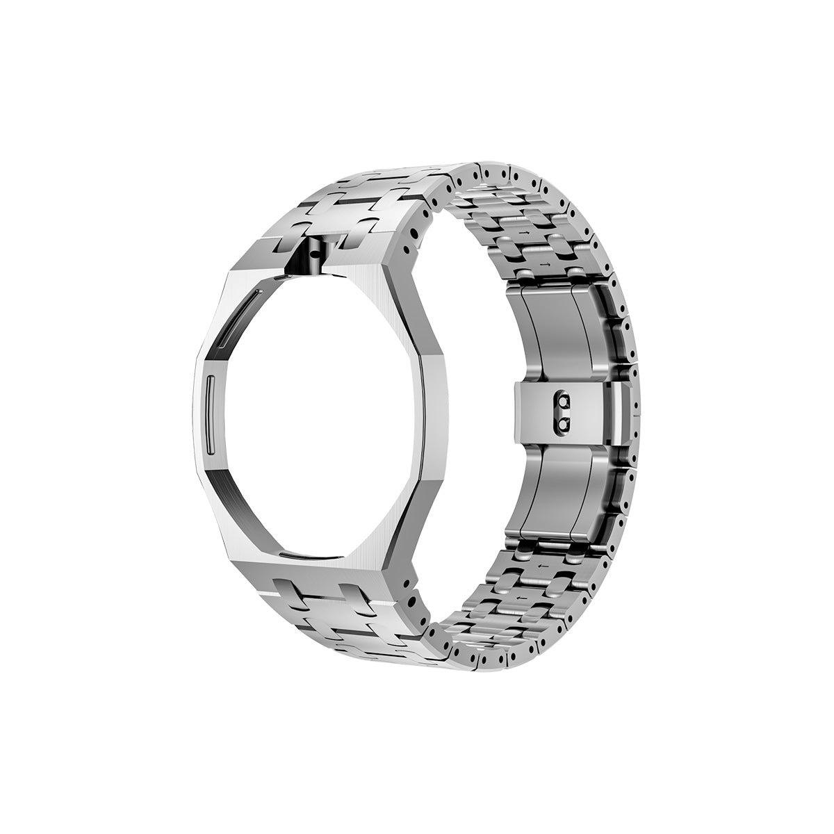 [Riva Jewelry]OAK POP EXCLUSIVE SILVER STEEL STRAP