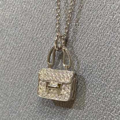 [Riva Jewelry]CONSTANCE PEDANT DIAMOND NECKLACE