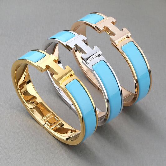 [Riva Jewelry]H CLOUD BLUE BRACELET