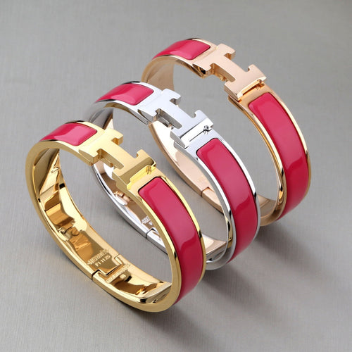[Riva Jewelry]H RED BRACELET
