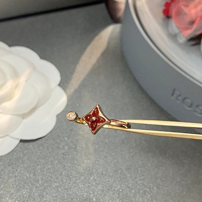 [Riva Jewelry]STAR 1 DIAMOND OPEN RING
