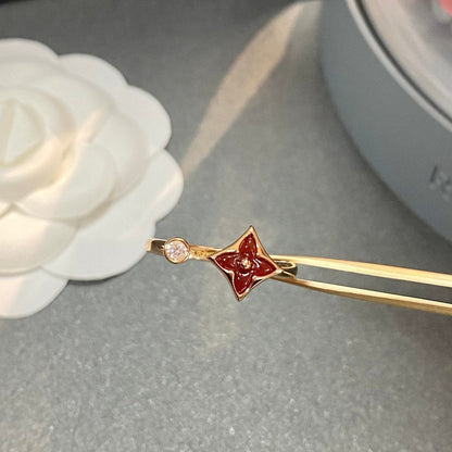 [Riva Jewelry]STAR 1 DIAMOND OPEN RING
