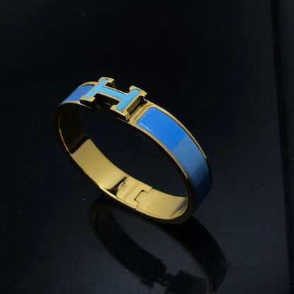 [Riva Jewelry]H BRACELET BLUE RAINBOW CERAMIC