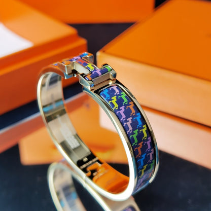 [Riva Jewelry]H HORSE BRACELET 12MM