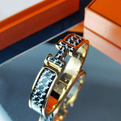 [Riva Jewelry]H HORSE BRACELET 12MM