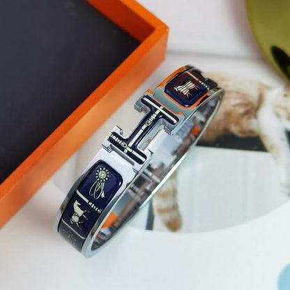 [Riva Jewelry]H COUVERTURES DARK BLUE BRACELET