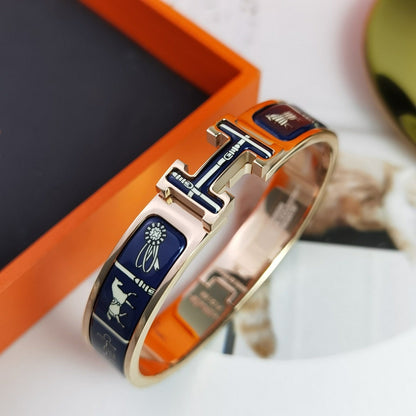 [Riva Jewelry]H COUVERTURES DARK BLUE BRACELET