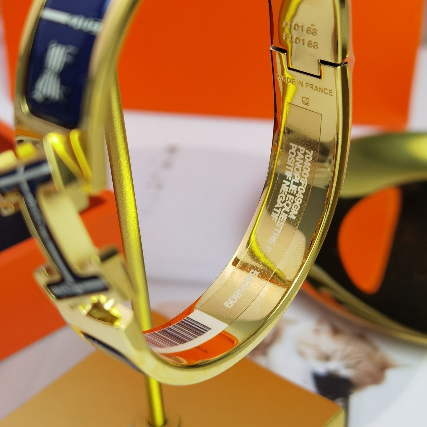 [Riva Jewelry]H COUVERTURES DARK BLUE BRACELET