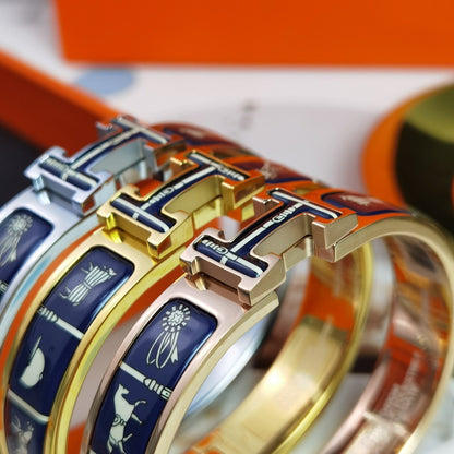 [Riva Jewelry]H COUVERTURES DARK BLUE BRACELET