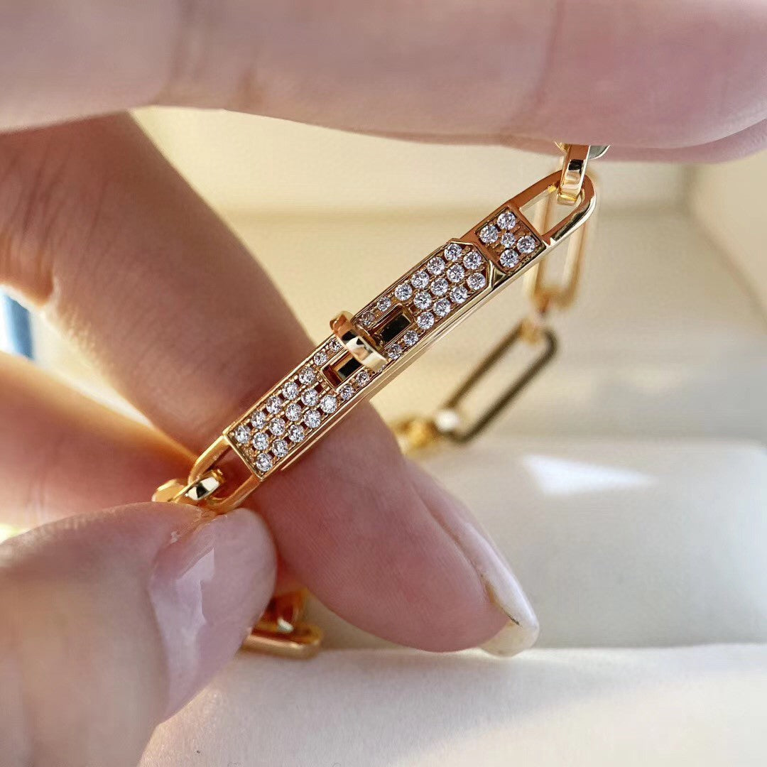 [Riva Jewelry]CHAINE BRACELET SMALL MODEL DIAMOND