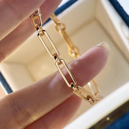 [Riva Jewelry]CHAINE BRACELET SMALL MODEL DIAMOND