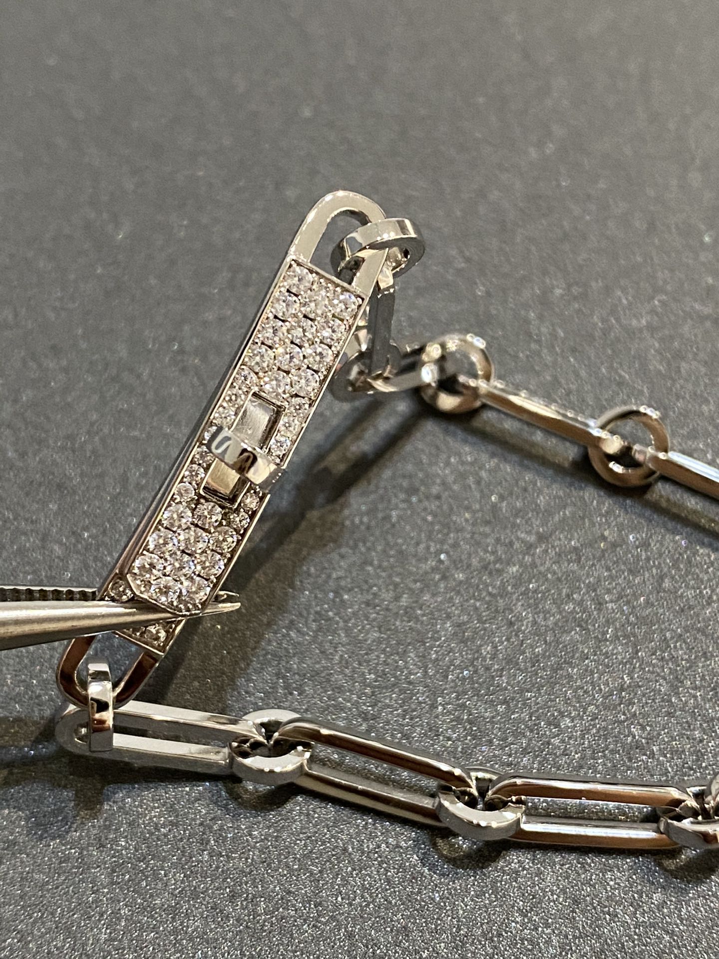 [Riva Jewelry]CHAINE BRACELET SMALL MODEL DIAMOND