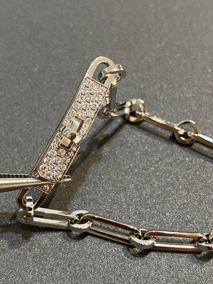 [Riva Jewelry]CHAINE BRACELET SMALL MODEL DIAMOND