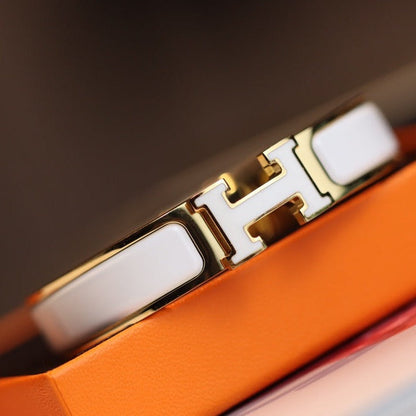 [Riva Jewelry]H BRACELET 12MM GOLD