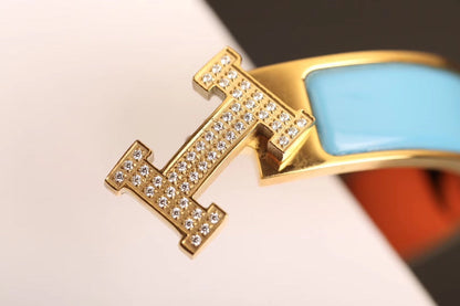 [Riva Jewelry]H CLOUD BLUE BRACELET GOLD DIAMOND