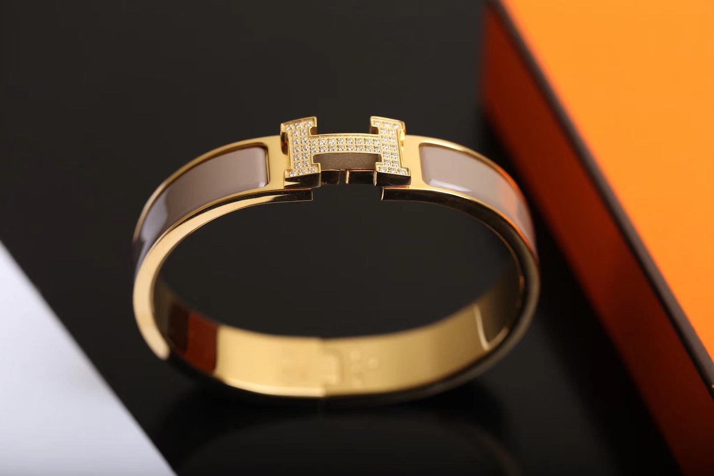 [Riva Jewelry]H BRACELET GOLD DIAMOND